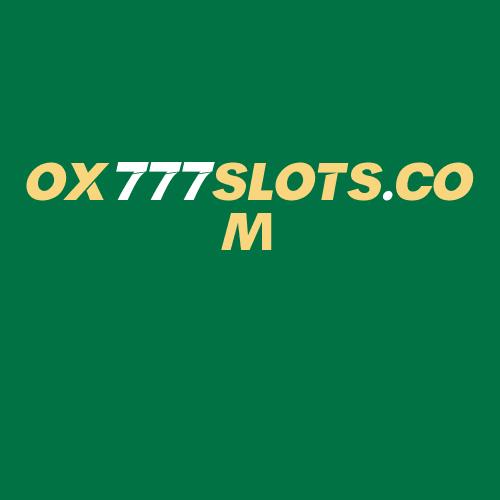 Logo da OX777SLOTS